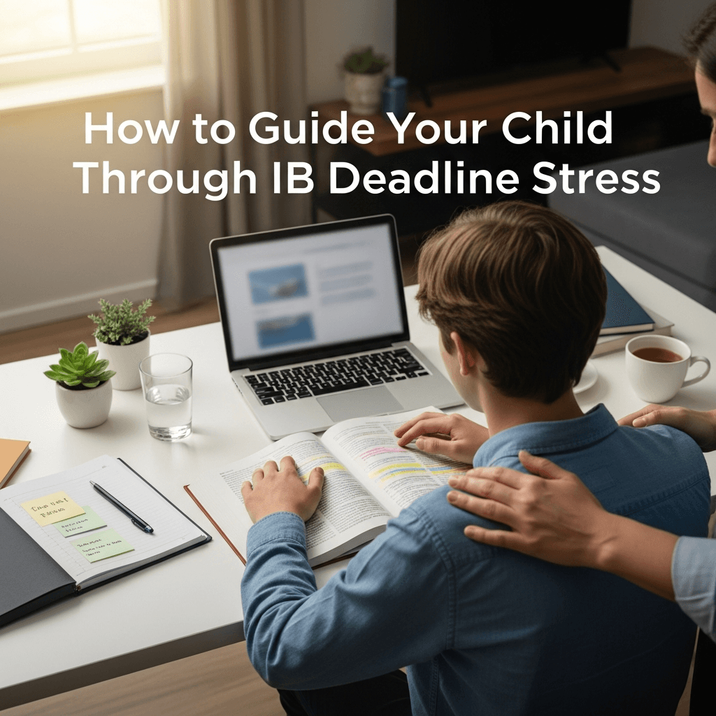 How to Guide Your Child Through IB Deadline Stress